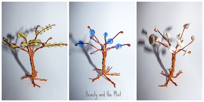 Diy My First Wire Trees Beauty And The Mist
